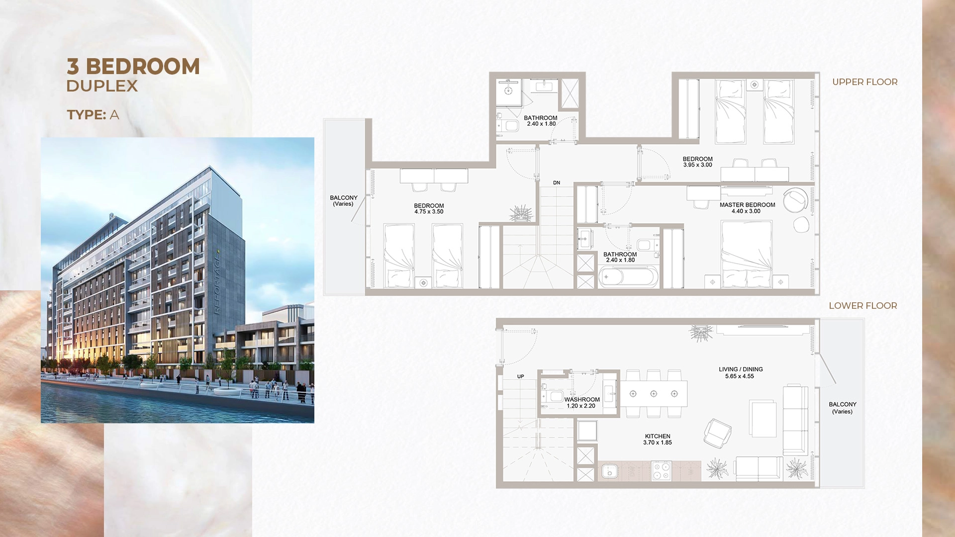 3 BR - Type A